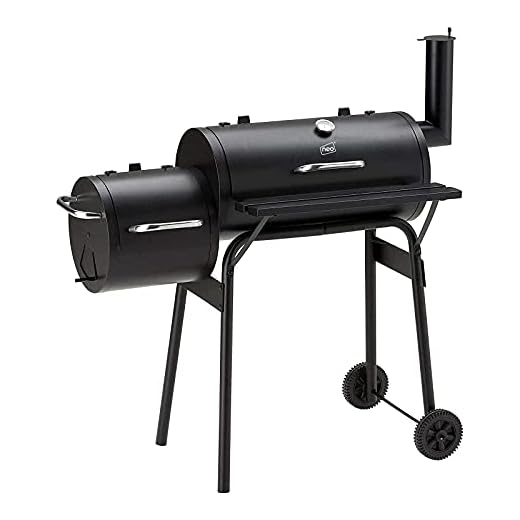 Neo Stor tunna rökgrill grill utomhus träkol bärbar grill trädgård trumma