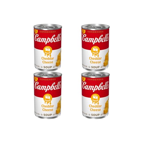 Campbell's Condensed Cheddar Cheese Soup, 10.5 oz Can (Pack of