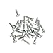 AKOAK LED Rope Light Clips Holder 50 Pieces PVC Clips with 100 Piecs Screws for LED Light Wall Mount and Bar Mount