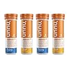 Nuun-Immunity-Immune-Support-Hydration-Supplement-Electrolytes-Antioxidants-Vitamin-C-Zinc-Turmeric-Elderberry-Ginger-Echinacea-Blueberry-Tangerine-Orange-Citrus-4-Tubes-40-Servings Nuun Hydration Immunity Electrolyte Tablets With 200mg Vitamin C, Blueberry Tangerine + Orange Citrus, 4 Pack (40 Servings)