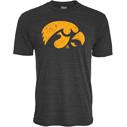 Blue 84 Mens Ncaa Officially Licensed Tri-blend Vintage Icon Team Color T-Shirt Team Color Large US