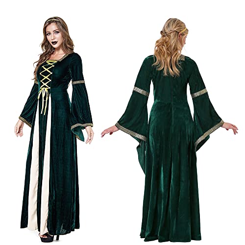 Image of Ulalaza Women's Cosplay Costume Cleopatra Greek Goddess Ancient Roman Warrior Uniform Outfit for Halloween Party