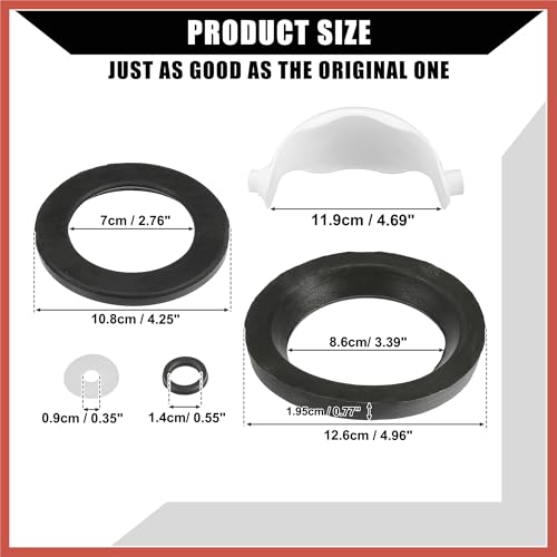 Image of ACROPIX No.34120 Waste Ball Valve Seal Kit for Style II, Style Lite, Style Plus RV Toilet /Leak-Resistant RV Toilet Water Valve Module Assembly / 1Set Car Parts