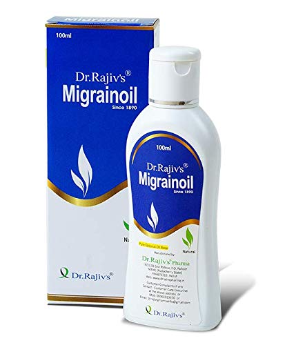 DR. RAJIVS Migraine oil Specific for Migraine and Headache (100ml) (B08LZQLB9F) Amazon Price History, Amazon Price Tracker