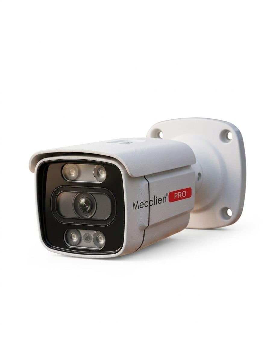 5MP Full Color Outdoor Bullet CCTV Security Camera with AI Detection, Dual Light, Night Vision, Weatherproof Housing & Adjustable Mount | Starlight | Metal Body-image-41