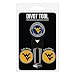 NCAA West Virginia Mountaineers 3 Marker Signature Golf Divot Tool Pack