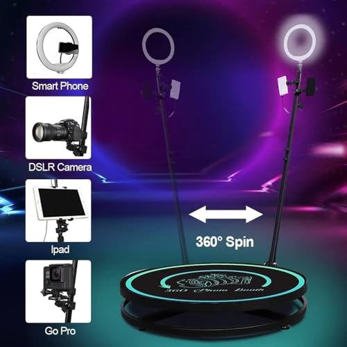 Ficha técnica Wrobelax Cabina de fotos portátil 360 Grad, rotación automática 360 Grad, cabina de fotos selfie con control de aplicación, control remoto, anillo de luz, para eventos de fiesta de boda, tamaño 115 - Fernando Cortés Ficha técnica Wrobelax Cabina de fotos portátil 360 Grad, rotación automática 360 Grad, cabina de fotos selfie con control de aplicación, control remoto, anillo de luz, para eventos de fiesta de boda, tamaño 115 - Fernando Cortés