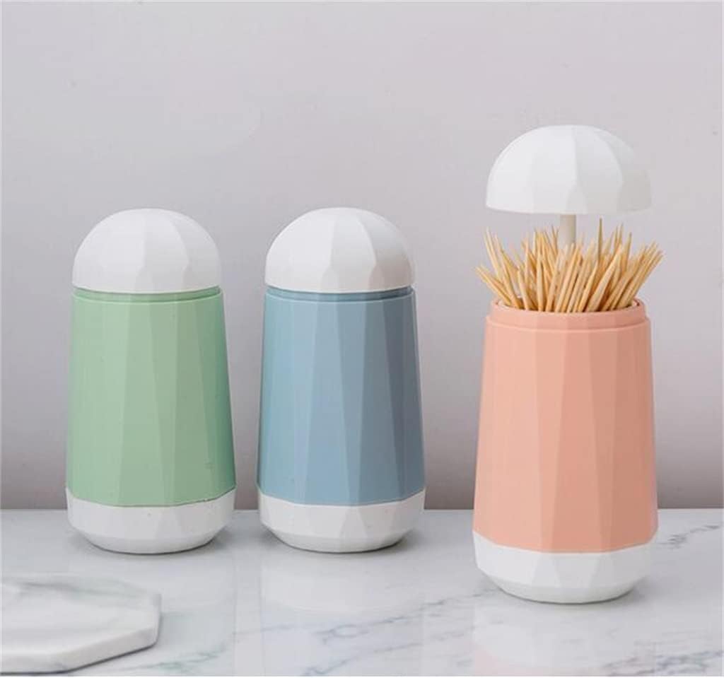 Toothpick Dispenser Portable Toothpick Storage boxN/A Automatic Toothpick Holder Press Container Household Desktop Storage Box Toothpick Dispenser (Color : C, Size (Color : C)(OneColor)
