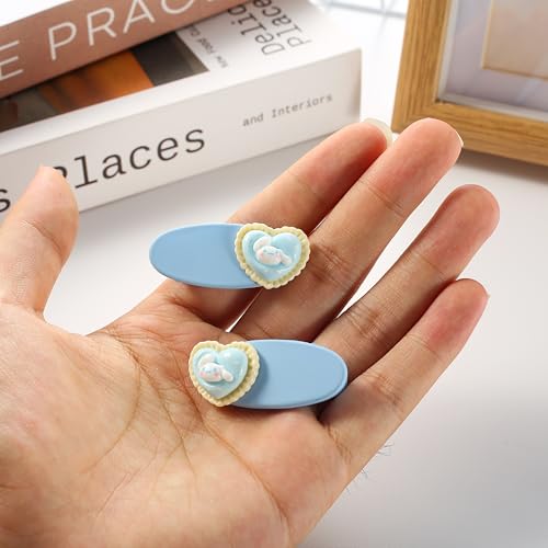 Pinzas para el cabello con diseño de cachorro cartoon miniatura 2