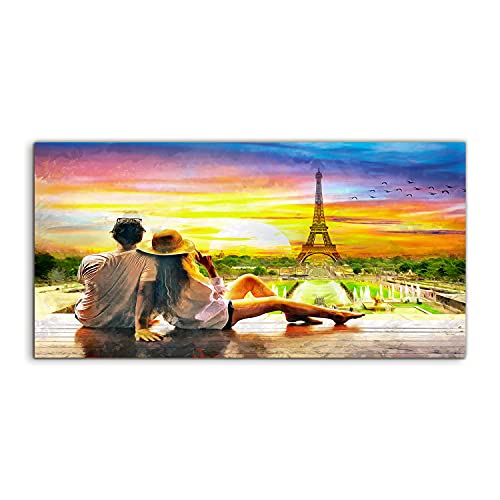 Photo murale Acryl Paris Tour Eiffel pour sublimer le salon