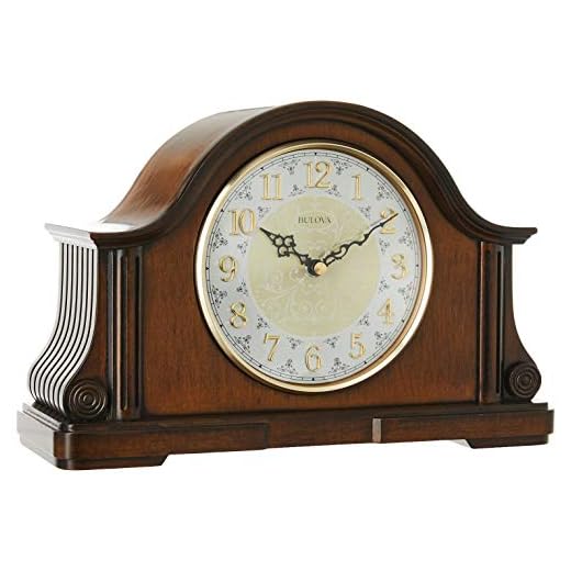 Bulova B1975 Chadbourne Old World Clock, Walnut