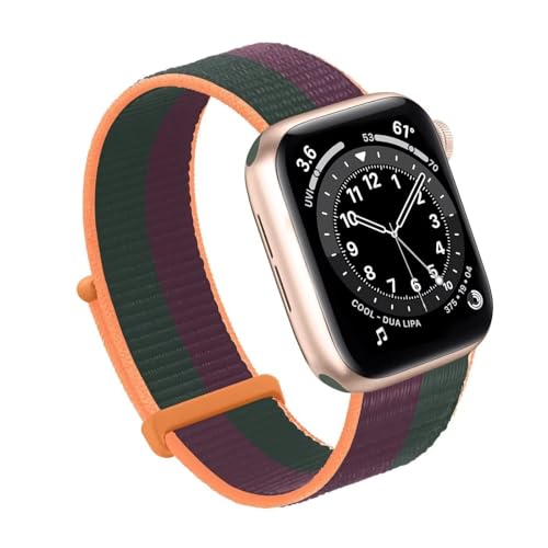 Bracelet montre nylon sport à boucle ultra résistante pour IWatch série 8 et SE