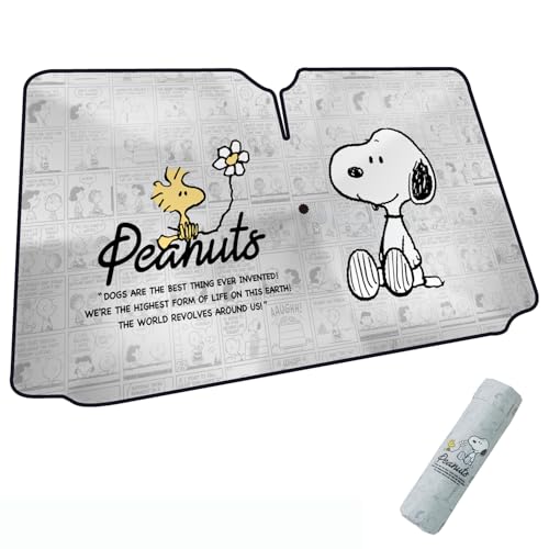 ボンフォーム(BONFORM) サンシェード スヌーピーコミック 傘型 S...