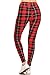 Leggings Depot High Waisted Plaid & Wild Print Leggings for Women-3