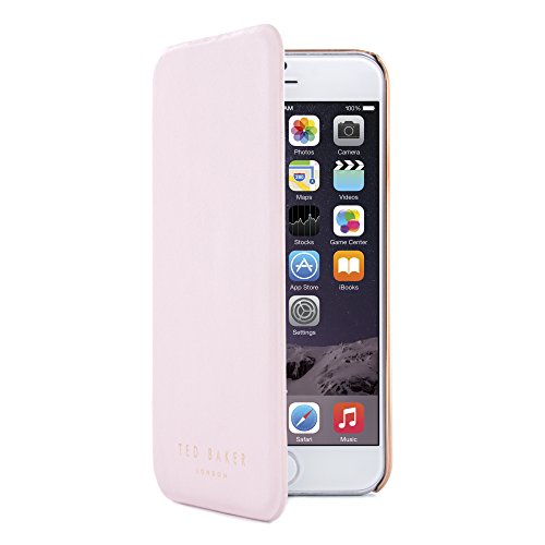 Ted Baker iPhone 6/6s Mirror Folio Phone Case, Rose Gold/Pink, Shannon Pink 28657 from Audio Series Collection