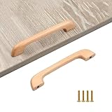 Photo Gallery maniglie in legno per pomelli cassetti per mobili cucina,2 pz maniglia per mobili da cucina moderni con viti,tiretti ad arco in legno,hardware per cassettiere,porta armadio (distanza fori 128mm) Photo Gallery maniglie in legno per pomelli cassetti per mobili cucina,2 pz maniglia per mobili da cucina moderni con viti,tiretti ad arco in legno,hardware per cassettiere,porta armadio (distanza fori 128mm)