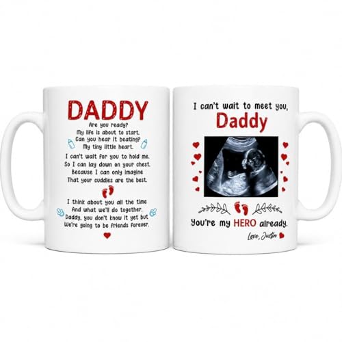 Taza personalizada para papá 12 onzas acero inoxidable miniatura 1