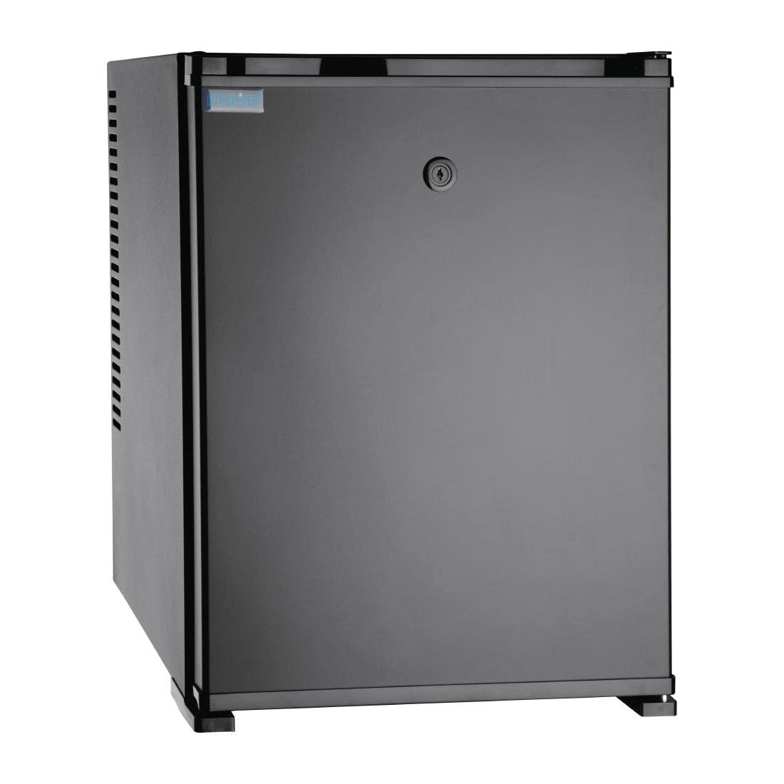 Polar G-Series Hotel Room Refrigerator - Lockable & Easy Clean Design Mini Fridge - 30Ltr