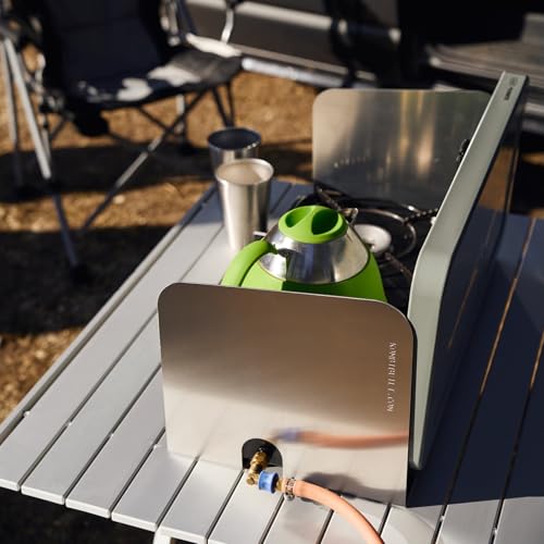 Camping Stove Windshield for Cadac 2 Cook all variations - Outdoor Cooking equipment & accessories for Cadac 2 Cook 2 pro/deluxe and Cadac 2 Cook 3 pro/deluxe - Mini Windbreak, wind-breaker - Image 4
