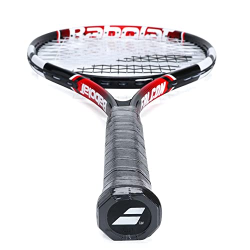 Raquete de Tênis Babolat Falcon 280g Preta Vermelha e Branca-l3