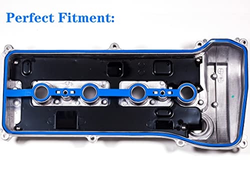 Vs50530R 2001-2012 Compatible With Pontiac Vibe Scion Tc Xb Toyota Camry Corolla Highlander Matrix Rav4 Valve Cover Gasket & High Temperature(650º F) Gasket Maker 2.0L 2.4L L4 2Azfe 1Azfe Vs50362 #TOP2