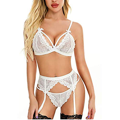 Lingerie érotique vêtements de nuit cosplay broderie perspective sexy femme