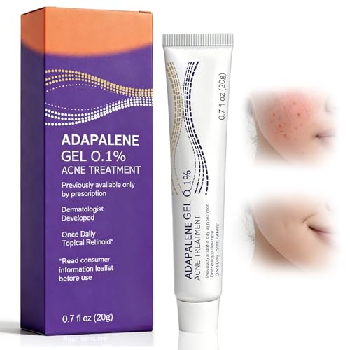 20g Crema Facial Anti Acné, Crema Acne Reduce los Granos, Reduce Granos y Puntos Negros, Textura Ligera de Absorción Inmediata, Para Todo Tipo de Piel
