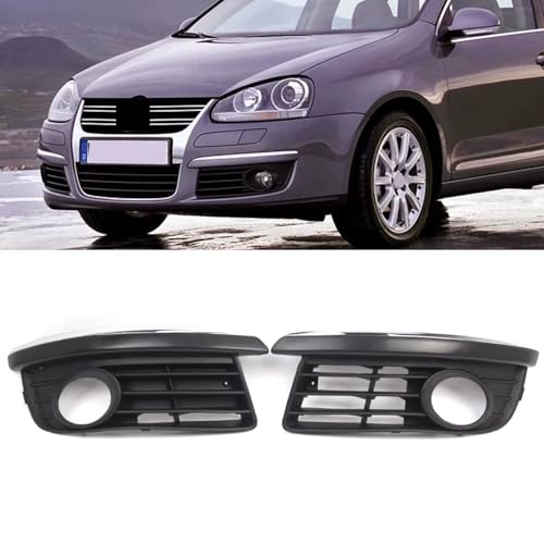 Rejilla de luz antiniebla premium para parachoques de Golf y Jetta 2005-2010, par de repuesto OEM 2