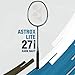 YONEX Astrox Lite 27i Graphite Strung Badminton Racket with Full Racket Cover (Blue) | for Intermediate Players | 77 Grams | Maximum String Tension - 30lbs