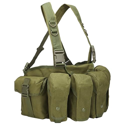 Gilet résistant à l'usure multi-poches pour harnais de sport outdoor