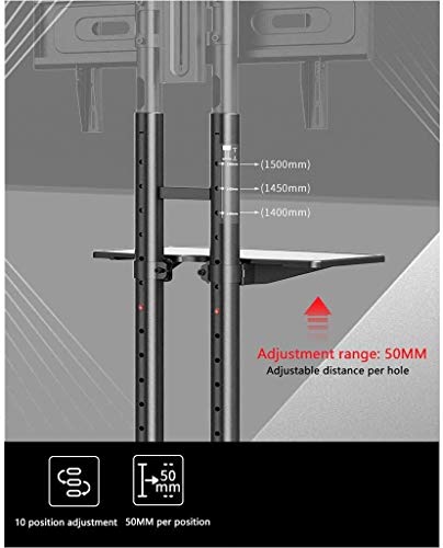 Soporte Móvil Universal para TV de 32 a 65 pulgadas miniatura 3