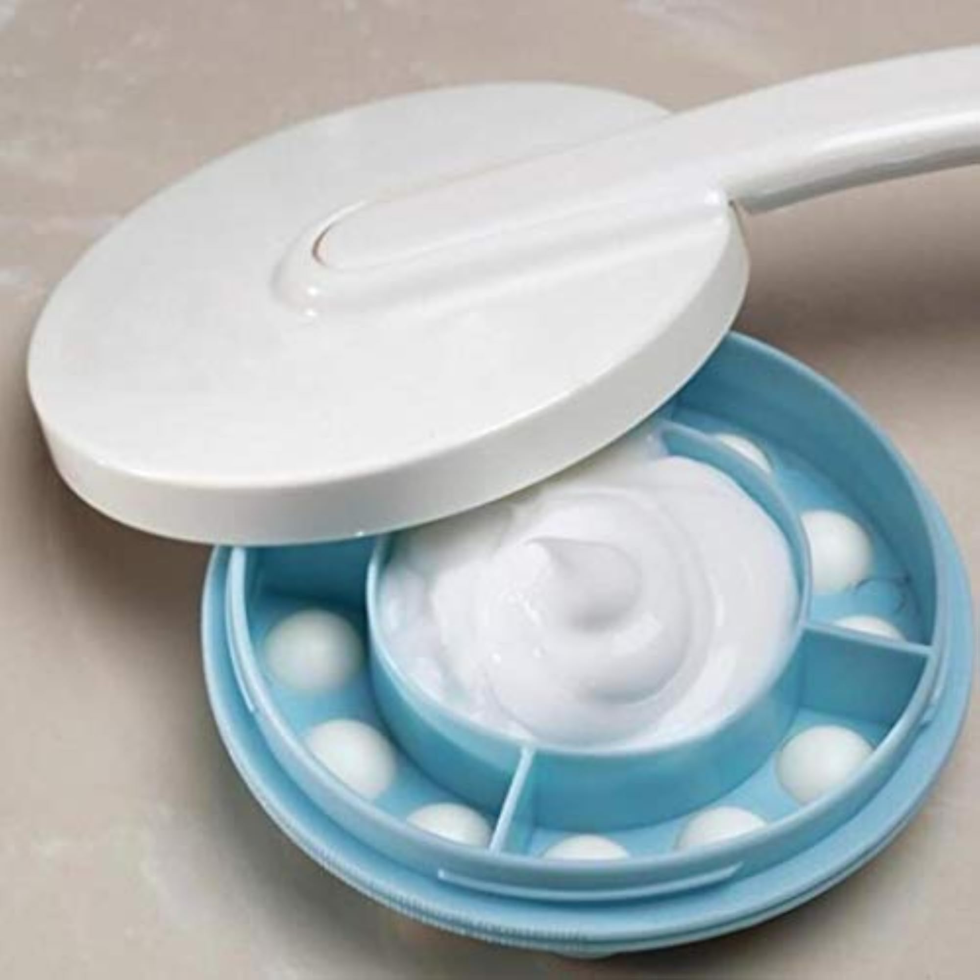 Long Handle Body Cream Lotion Applicator Back Massager