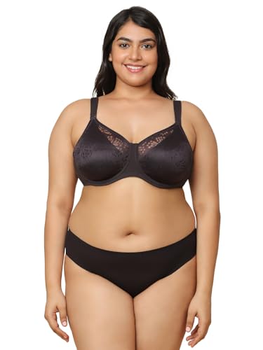 Image of Triumph Minimizer Women Bra Wired Non Padded Full Coverage Support Big Cup Bra with Padded Straps Reduces Bust by One Cup Size Comfortable Moulded High Support Bra for All Day Wear Pack of 1