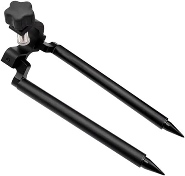 Mini Prism Pole Survey Bipod for GNSS GPS Black Black Mini Survey Bipod Mini Prism Pole Surveying Bipod with 30cm & 60cm Poles Easy Setup