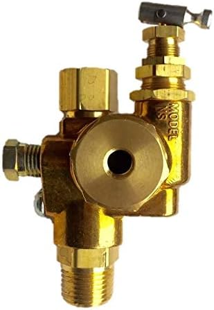 Combo de válvula de retención del descargador piloto del compresor de aire 95-125 PSI