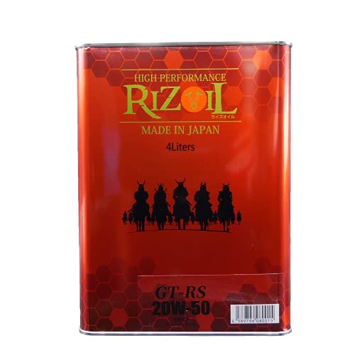 ライズオイル GT-RS(車用)20W-50 (4リットル）ガソリン/ディーゼル対応...