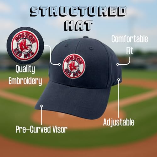 Gorra deportiva Boston Youth niños y niñas ajustable miniatura 6