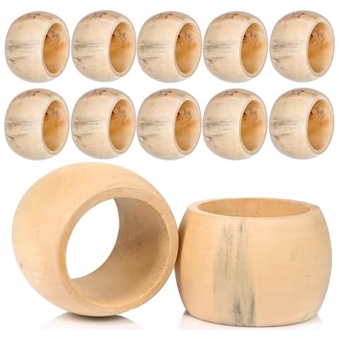 Alpha Living Home Napkin Rings Set Cover