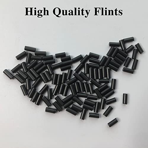 image for Wotermly zippo Repair kit zippo Cotton. 100 Pices Flint Stone Ferrocer