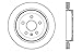 StopTech 128.62105R Sport Cross Drilled Brake Rotor (Rear Right), 1 Pack