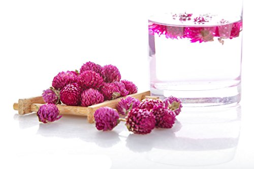 Flores secas Gomphrena globosa 4 OZ Pack de 2 miniatura 2