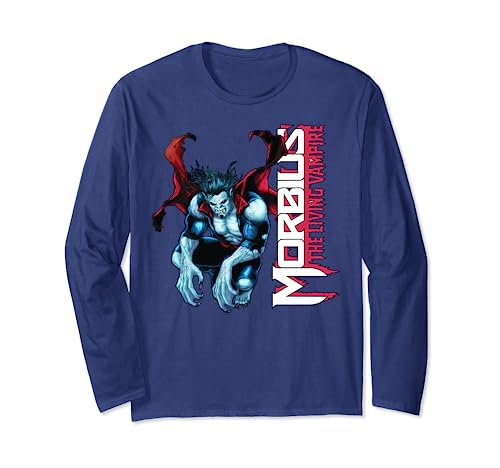 T-shirt Marvel Morbius manches longues pour afficher son style geek