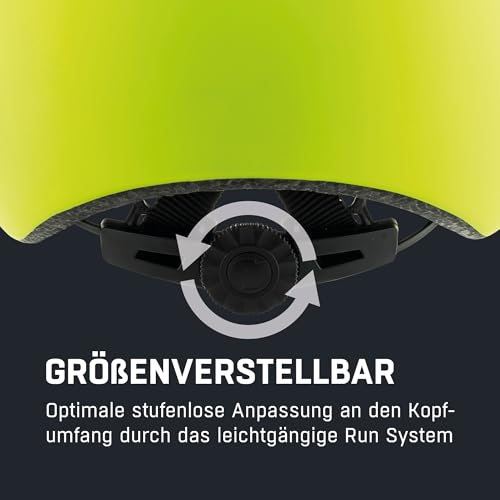 ALPINA Hackney Kinderfahrradhelm, be Visible matt, 51-56 cm – Ansicht 6