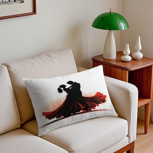 Funda de almohada lumbar contra el dolor de espalda en el sofa 8