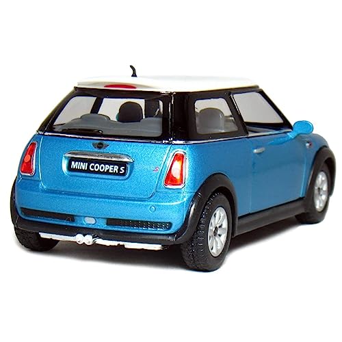 Image of AGBO 1:28 Scale Mini Cooper, Die-Cast Metal Pullback Car with Openable Doors, Multicolor, Boys Gifts Toys for Kids