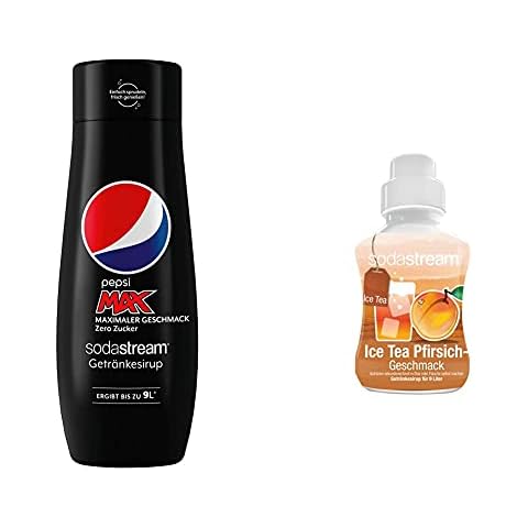 SodaStream Sirup Pepsi Max - 1x Flasche ergibt 9 Liter Fertiggetränk Cover