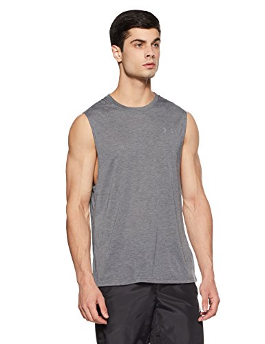 Under Armour Men's Threadborne Siro Muscle Tank Top, Black /Graphite, Large