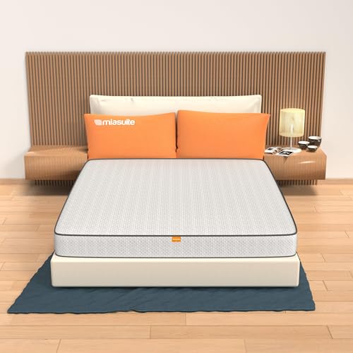 MiaSuite Materasso Memory Matrimoniale 160x200, Alto 18 cm - 100% Made in Italy - Anallergico, Antibatterico, Antiacaro - Ortopedico, Dispositivo Medico | Primavera H18