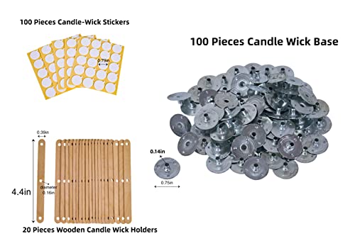 Yijiaxiang Hemp Wicks,100 Piece Candle Wicks 6 Inch 100% Organic Beeswax Hemp Braided Wick,Used For Handmade Candle Making,Candle Diy. #TOP2