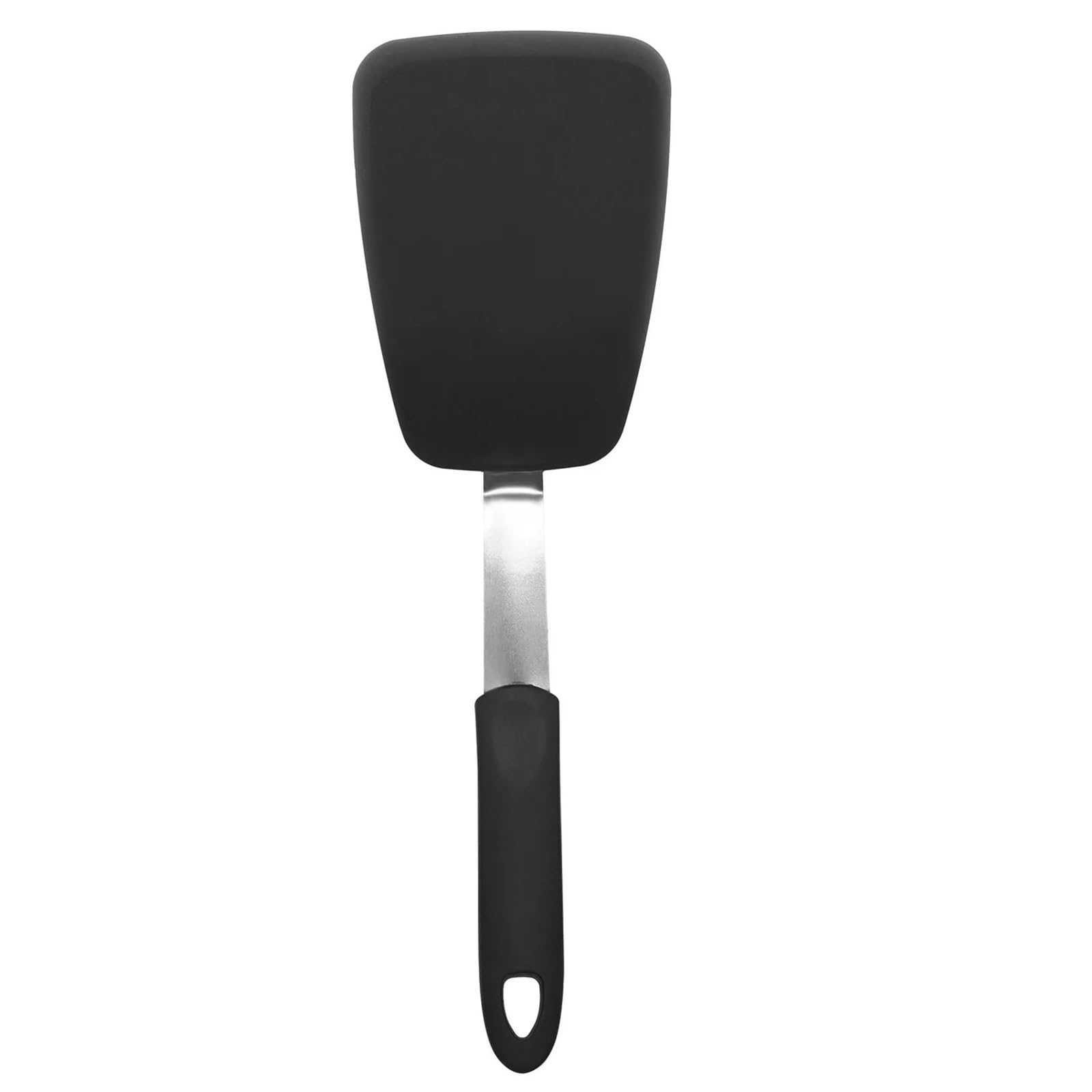 Espátula giratoria de silicona antiadherente Para Salteados | Espátula giratoria Flexible resistente al calor, aleta for panqueques, utensilios de cocina(Big Shovel)